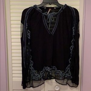 free people boho blouse
